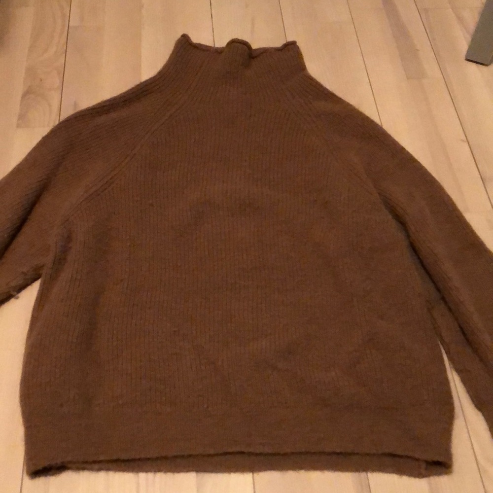 Reformation Camel Sweater